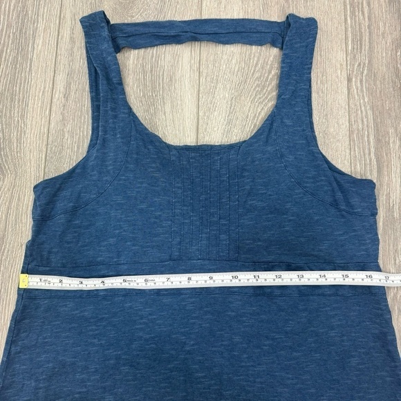 Horny Toad Toad & Co Navy Everyday Casual Tencel Organic Cotton Dress Size Large - Picture 8 of 9